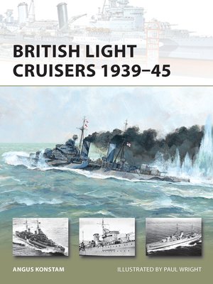 cover image of British Light Cruisers 1939–45